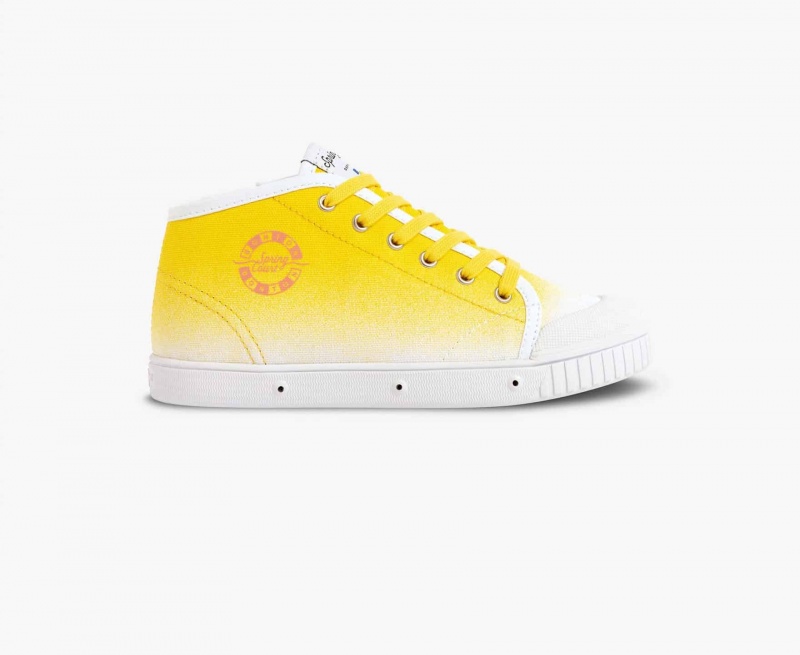 Basket Spring Court B2 Bonton Limited Edition Jaune Enfant | RVX-03784099